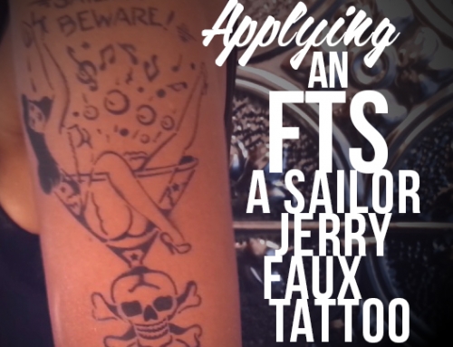 Applying a Sailor Jerry Style Sleeve Pt 1