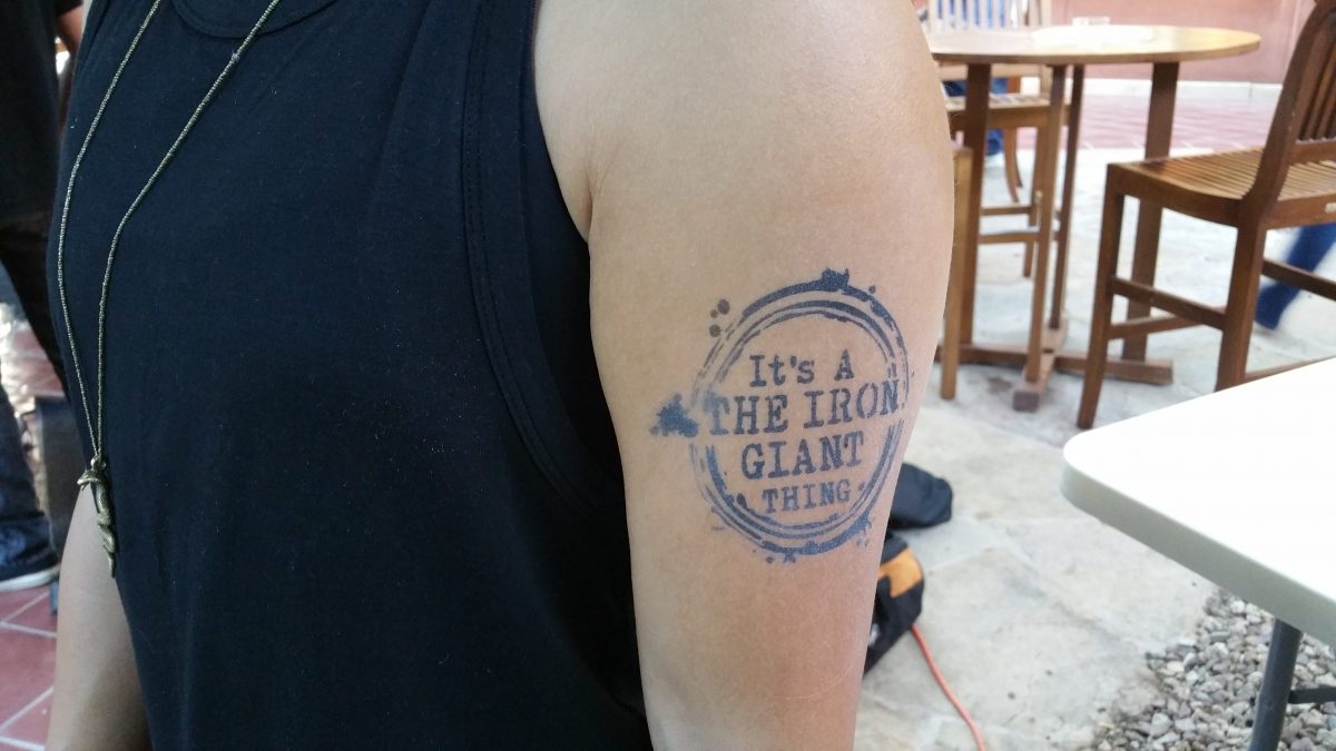 Tattoo tagged with iron giant  inkedappcom