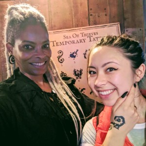 Faux Tattoo Studios at TwitchCon for Xbox Sea of Thieves