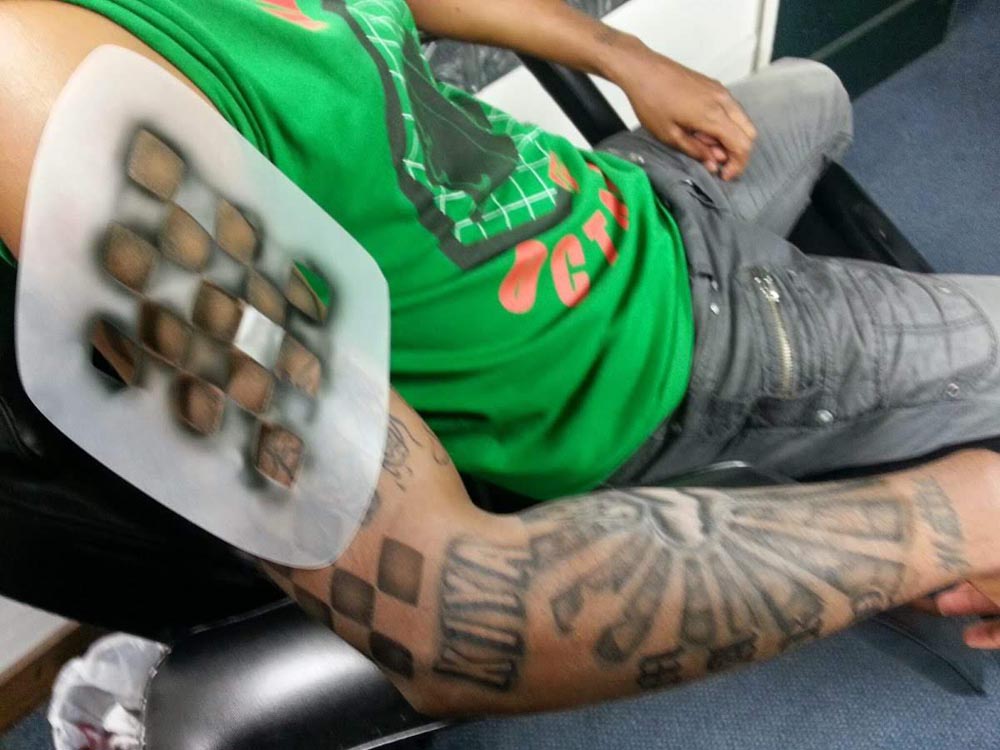 Many tattoos  Carmelo Anthony