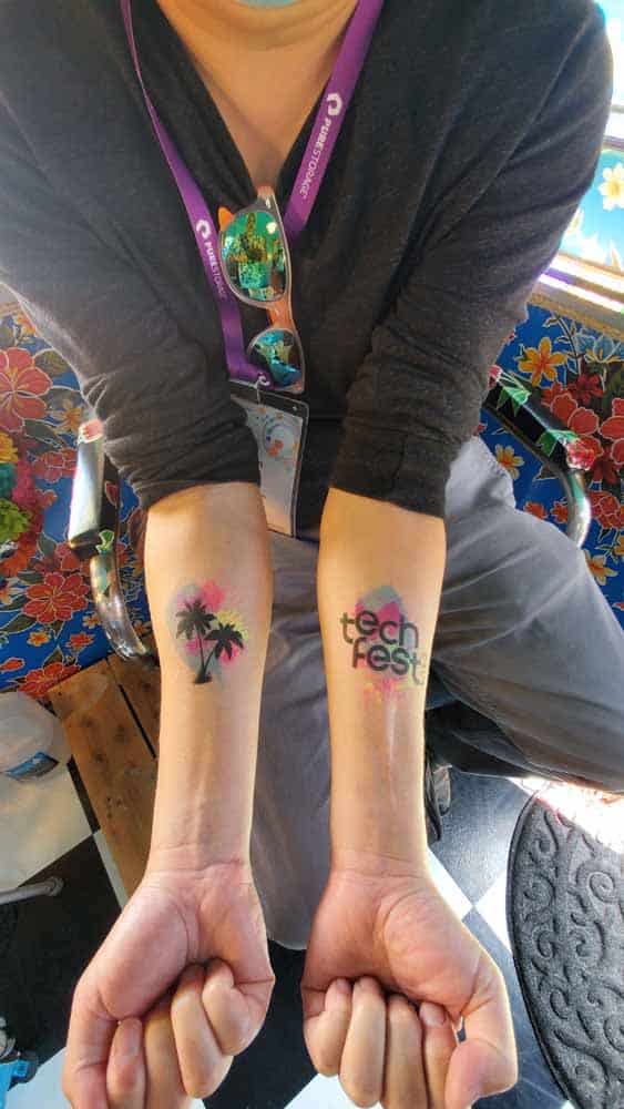 Faux Tattoo Studios Experiential Temporary Tattoo Events 145