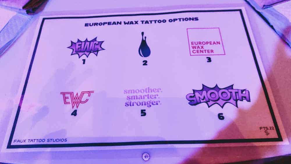 Faux Tattoo Studios Experiential Temporary Tattoo Events 239